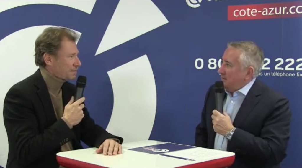 Laurent Tissinié et la CCI Nice Côte d'Azur